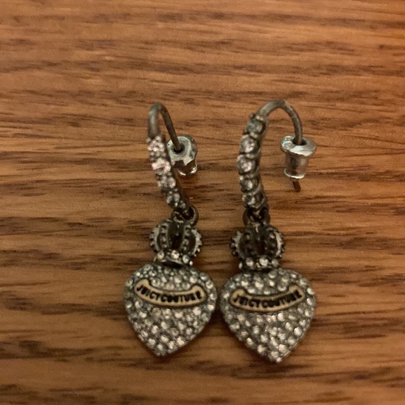 Juicy Couture Crown Heart Earrings - Picture 2 of 2